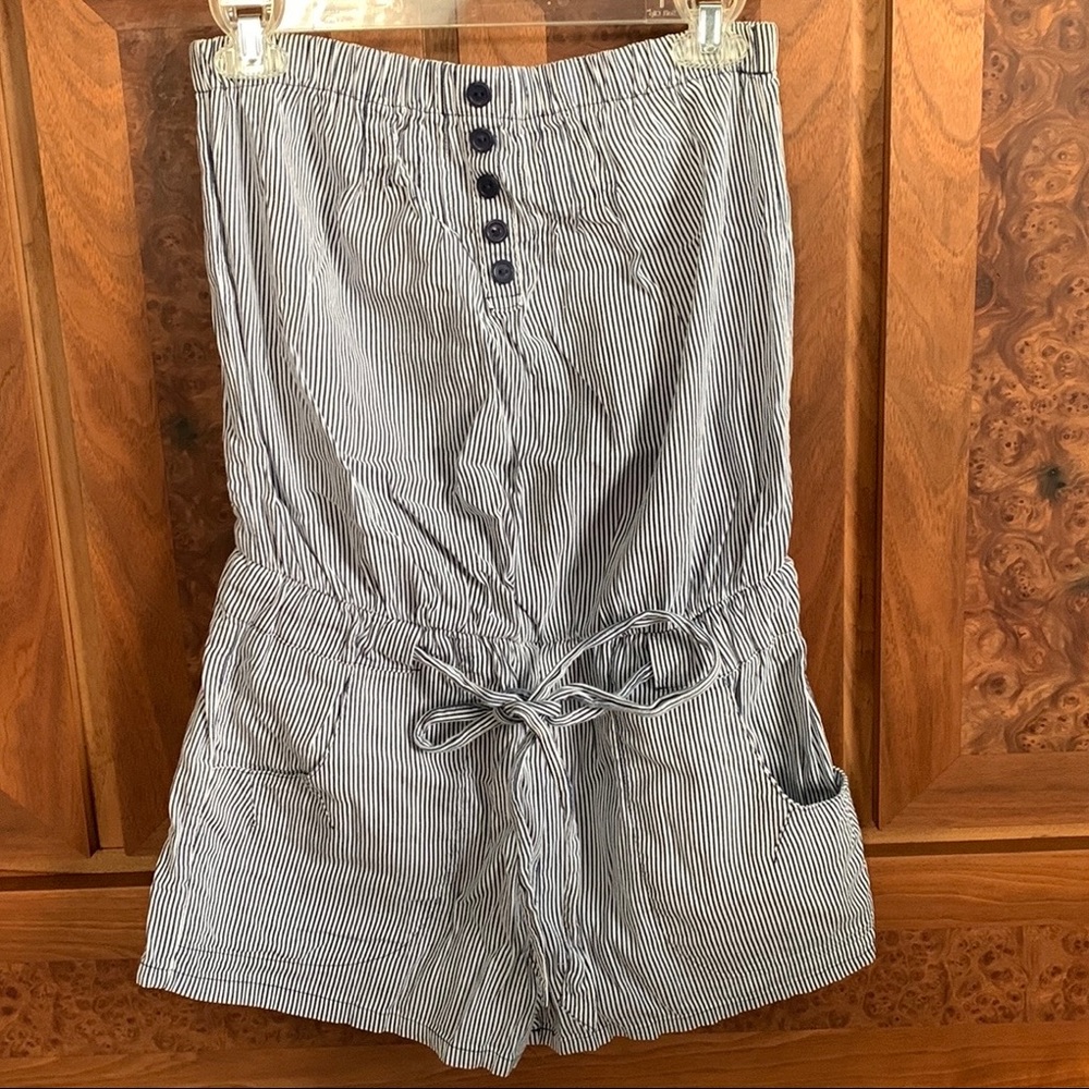 Mossimo Pinstripe Romper